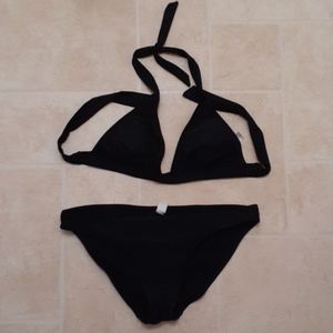 Black bikini/ two piece bathing suit